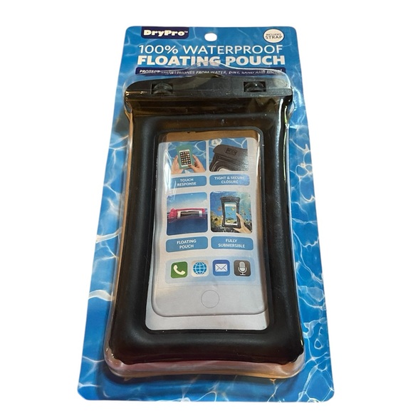 🌊 Drypro Waterproof Floating Smartphone Pouch With Strap🌊 NIB - Picture 1 of 4